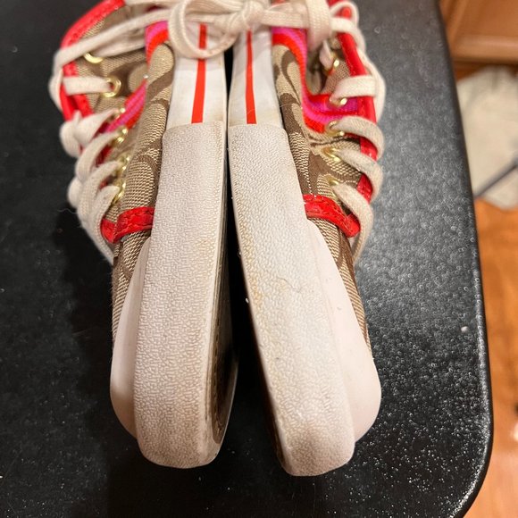 Coach Folly size 8.5 sneakers - Picture 7 of 12